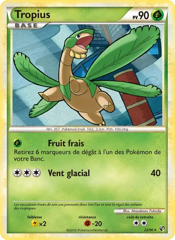 Tropius - 22/91 - Indomptable