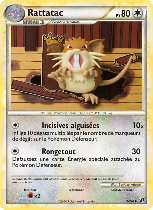 Rattatac - 34/91 - Indomptable