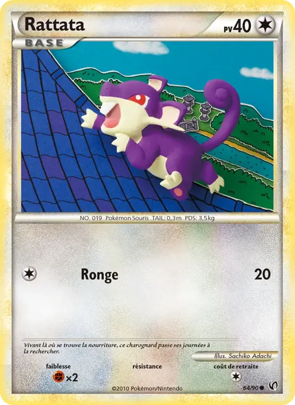 Rattata - 64/91 - Indomptable