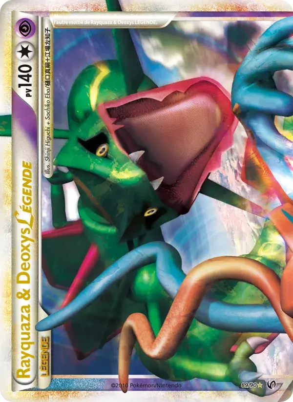 Rayquaza & Deoxys LÉGENDE - 89/91 - Indomptable