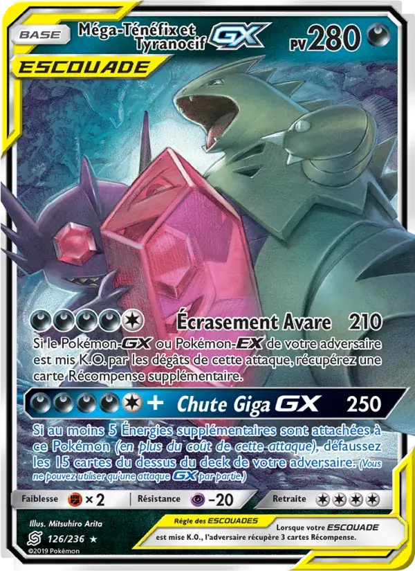 Méga-Ténéfix et Tyranocif GX - 126/258 - Harmonie des Esprits