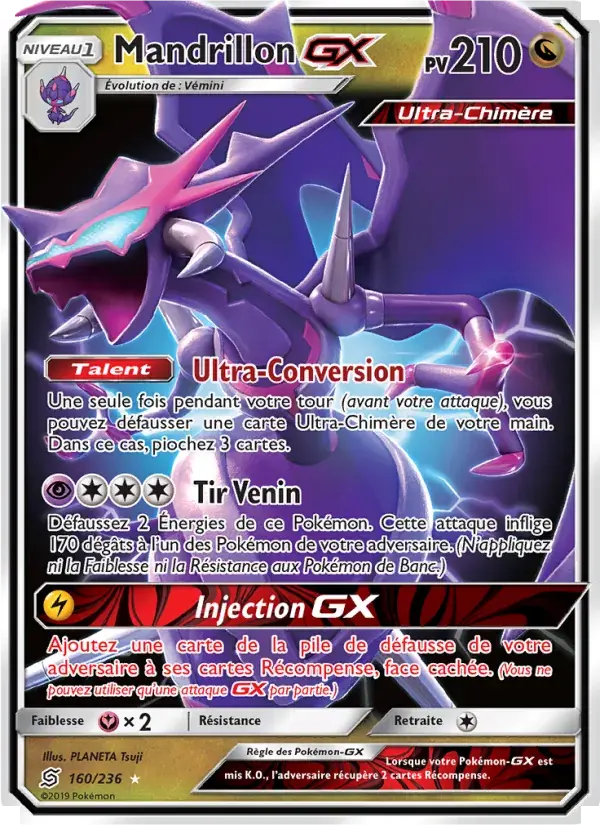 Mandrillon GX - 160/258 - Harmonie des Esprits