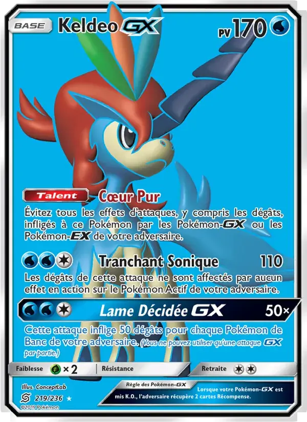 Keldeo GX - 219/258 - Harmonie des Esprits