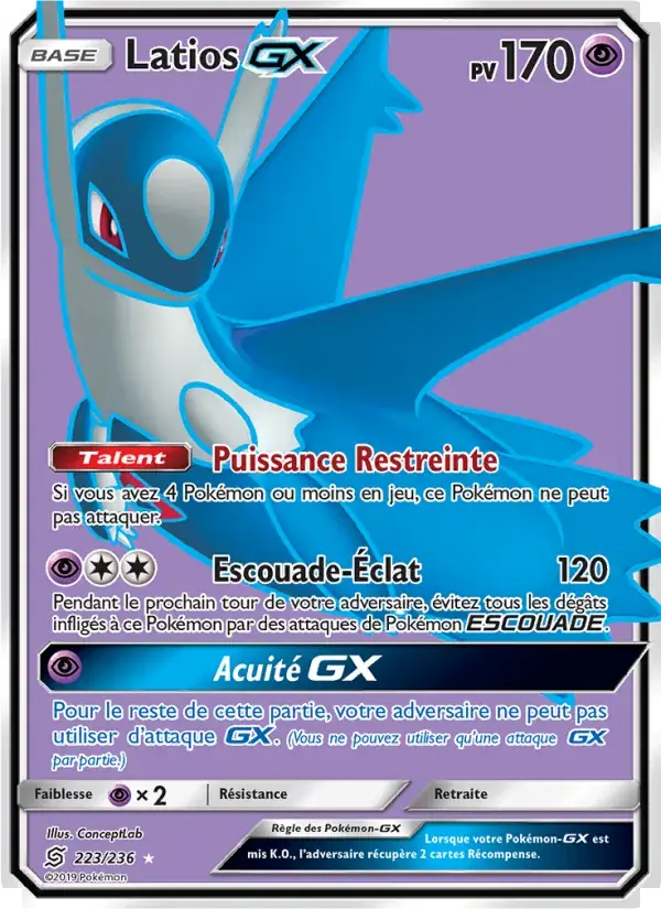 Latios GX - 223/258 - Harmonie des Esprits