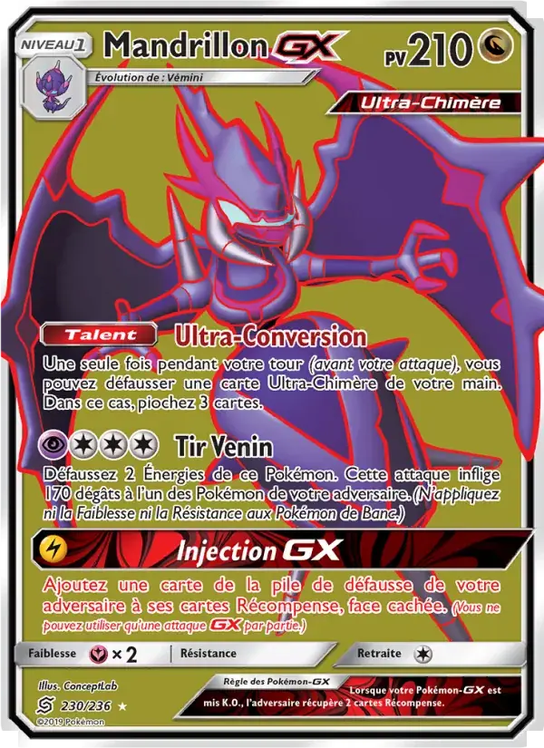 Mandrillon GX - 230/258 - Harmonie des Esprits