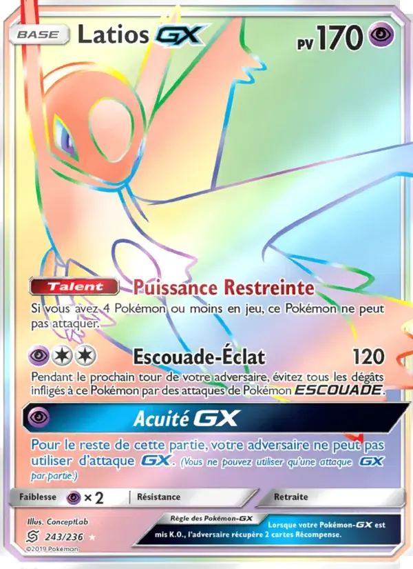 Latios GX - 243/258 - Harmonie des Esprits