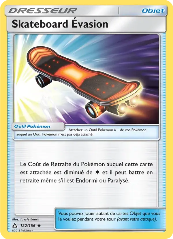 Skateboard Évasion - 122/173 - Ultra-Prisme