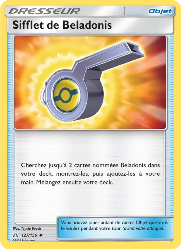 Sifflet de Beladonis - 127/173 - Ultra-Prisme