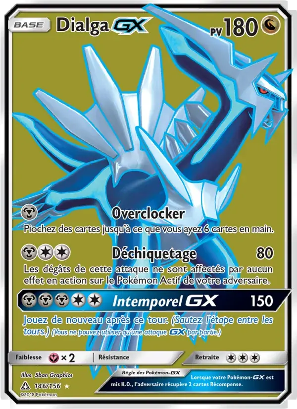 Dialga GX - 146/173 - Ultra-Prisme