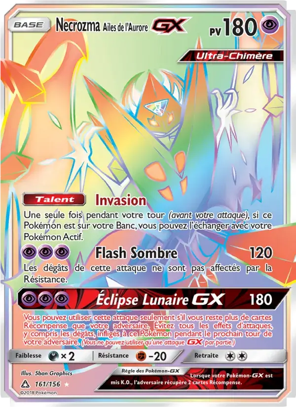Necrozma Ailes de l’Aurore GX - 161/173 - Ultra-Prisme
