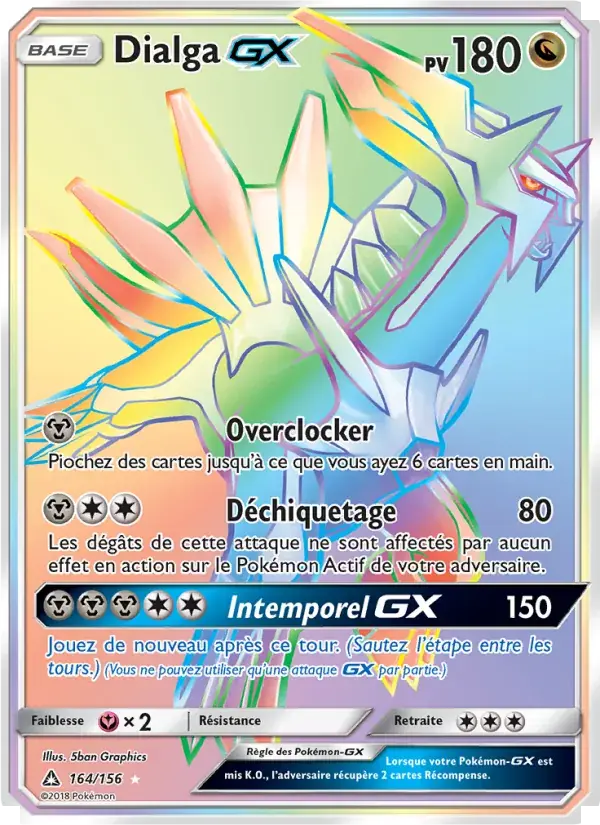 Dialga GX - 164/173 - Ultra-Prisme