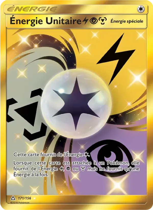 Énergie Unitaire LightningPsychicMetal - 171/173 - Ultra-Prisme