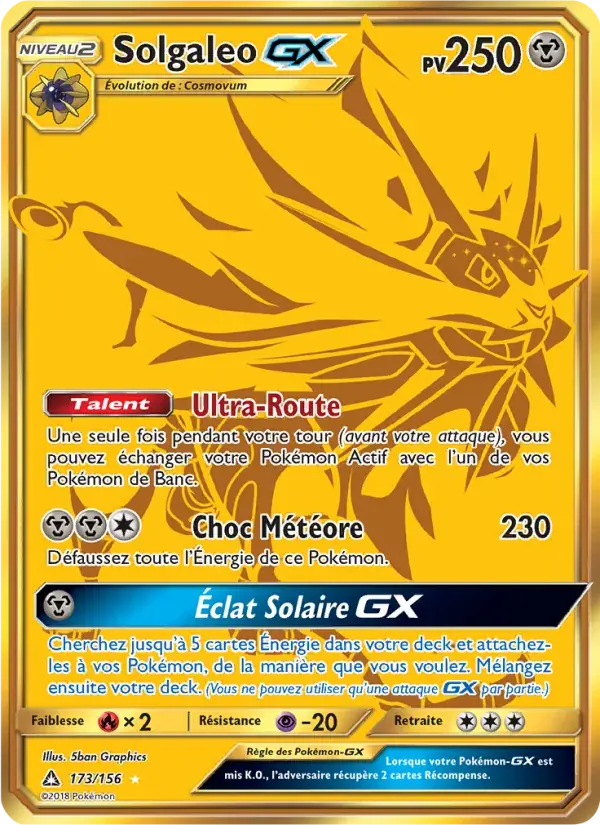 Solgaleo GX - 173/173 - Ultra-Prisme