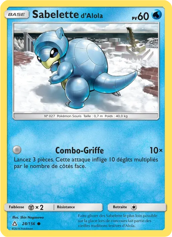 Sabelette d’Alola - 28/173 - Ultra-Prisme