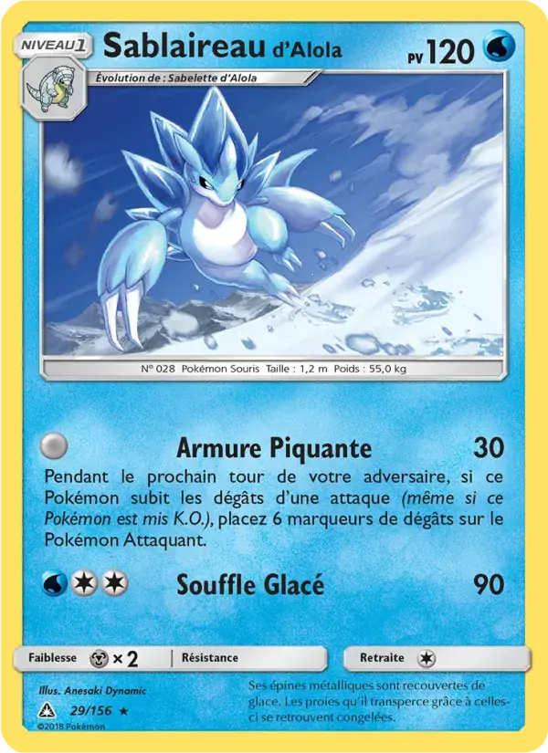 Sablaireau d’Alola - 29/173 - Ultra-Prisme