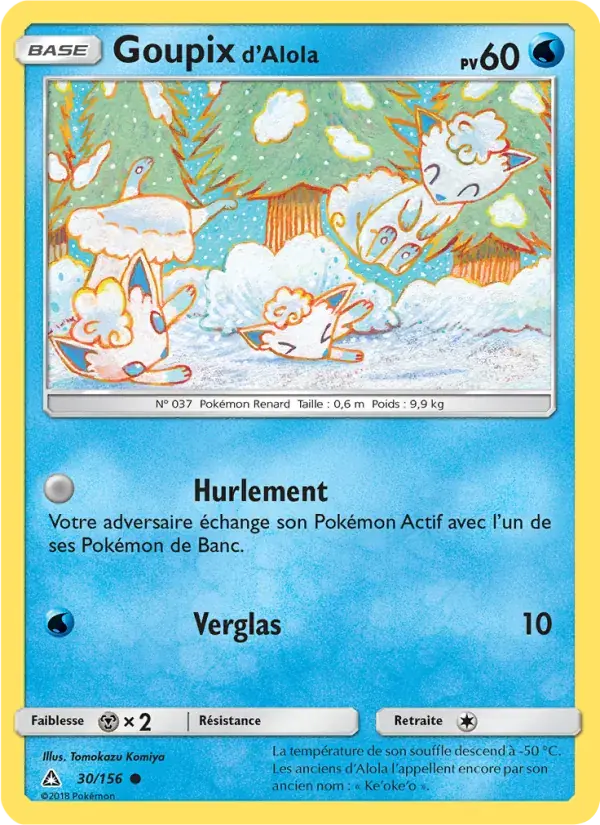 Goupix d’Alola - 30/173 - Ultra-Prisme