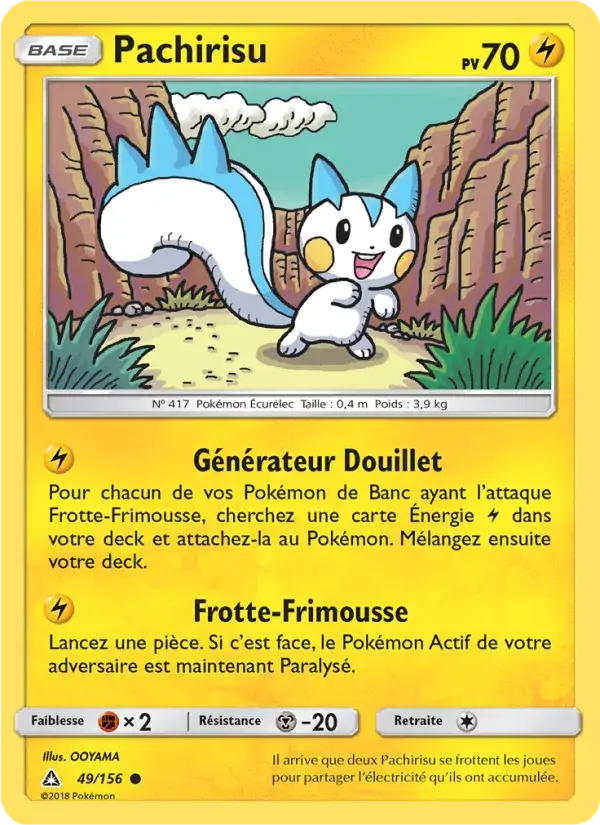 Pachirisu - 49/173 - Ultra-Prisme