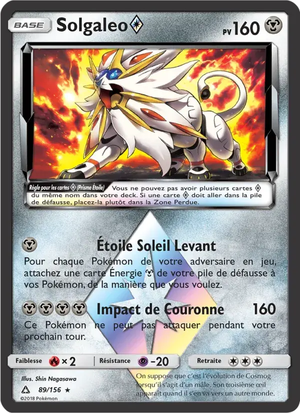 Solgaleo ◇ - 89/173 - Ultra-Prisme
