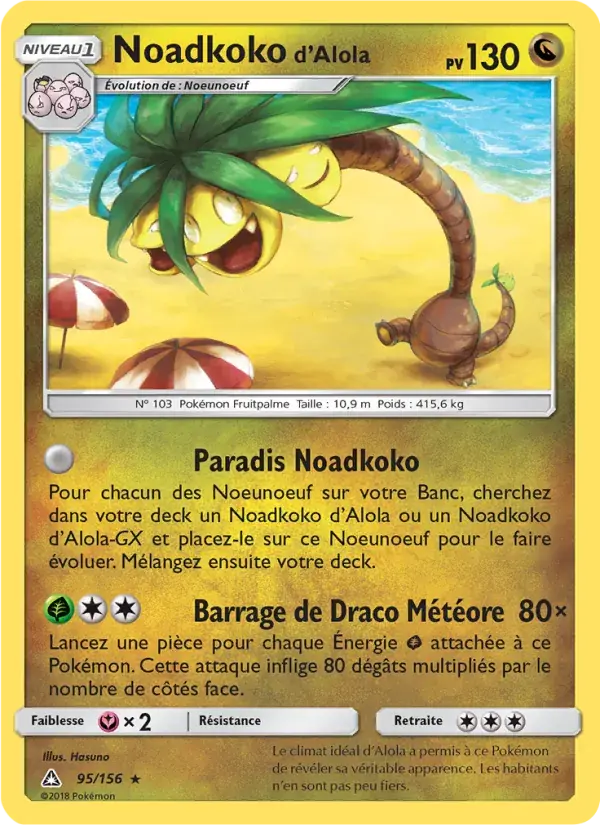 Noadkoko d’Alola - 95/173 - Ultra-Prisme