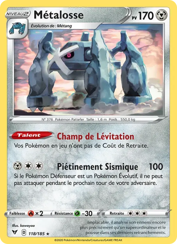 Métalosse - 118/203 - Voltage Éclatant
