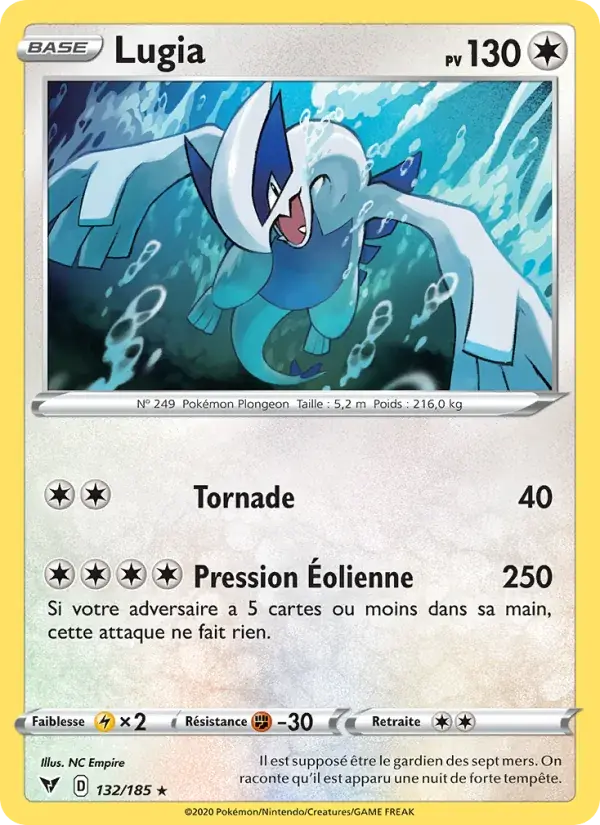 Lugia - 132/203 - Voltage Éclatant