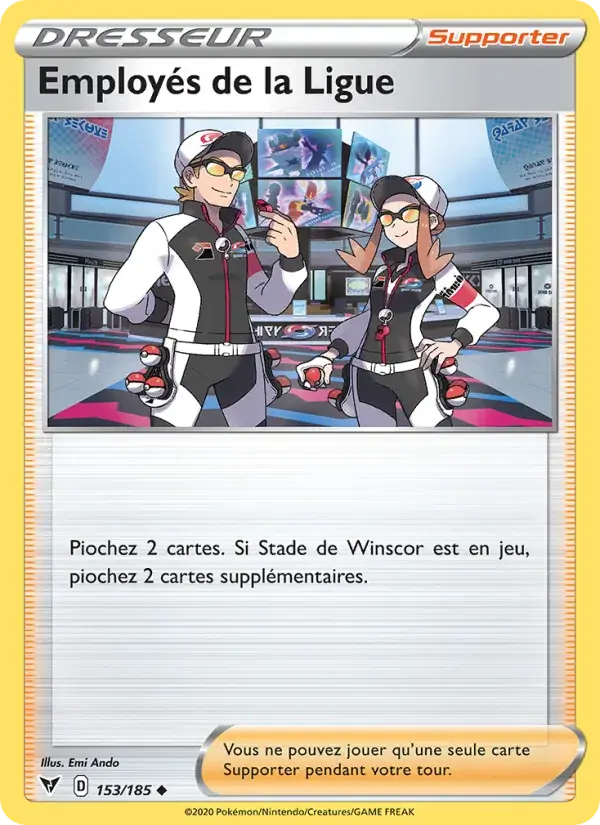 Employés de la Ligue - 153/203 - Voltage Éclatant
