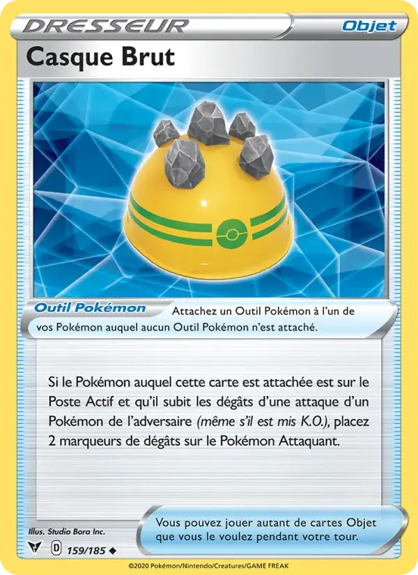 Casque Brut - 159/203 - Voltage Éclatant