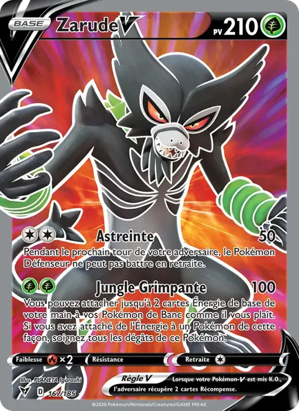 Zarude V - 167/203 - Voltage Éclatant