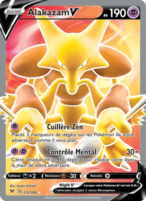 Alakazam V - 172/203 - Voltage Éclatant