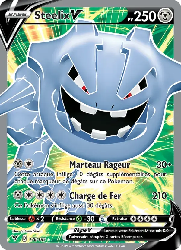 Steelix V - 176/203 - Voltage Éclatant