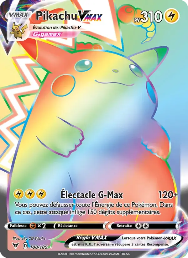 Pikachu VMAX - 188/203 - Voltage Éclatant
