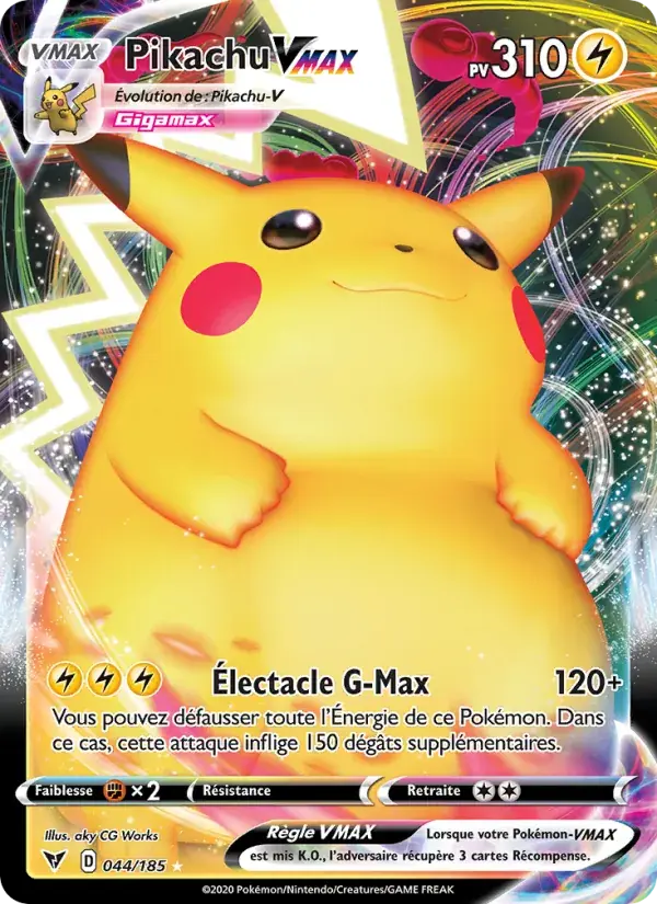 Pikachu VMAX - 44/203 - Voltage Éclatant