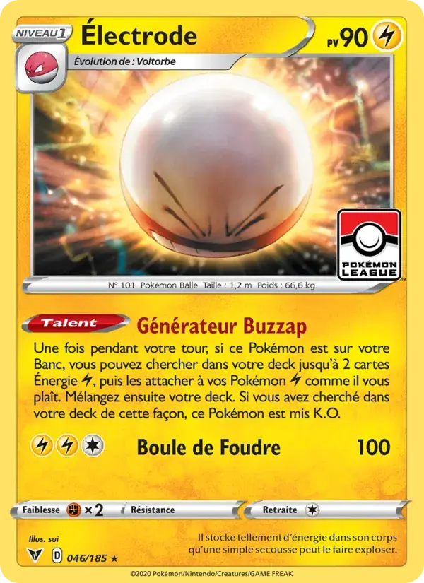Électrode - 46/203 - Voltage Éclatant