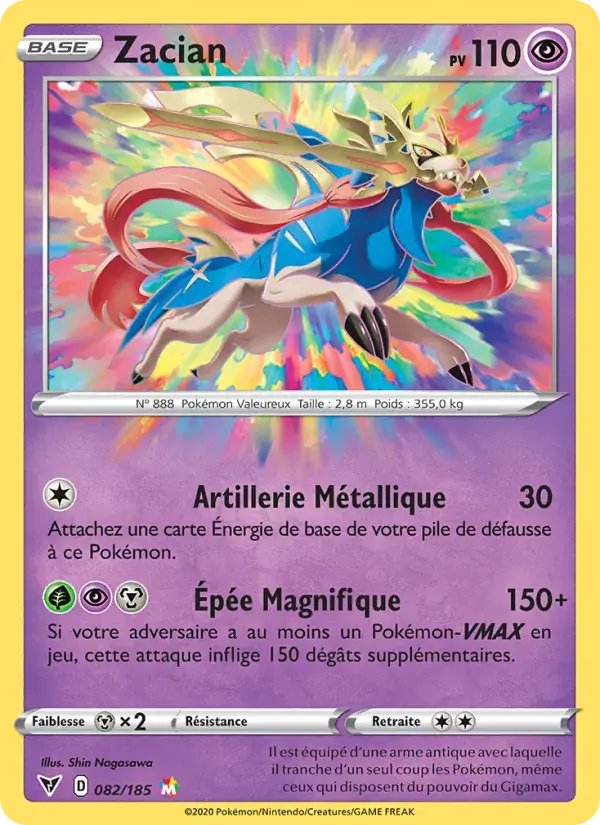 Zacian - 82/203 - Voltage Éclatant