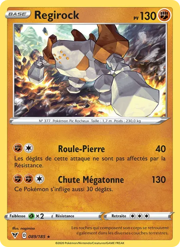 Regirock - 89/203 - Voltage Éclatant