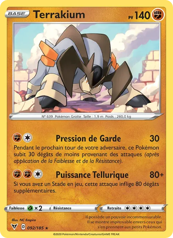 Terrakium - 92/203 - Voltage Éclatant