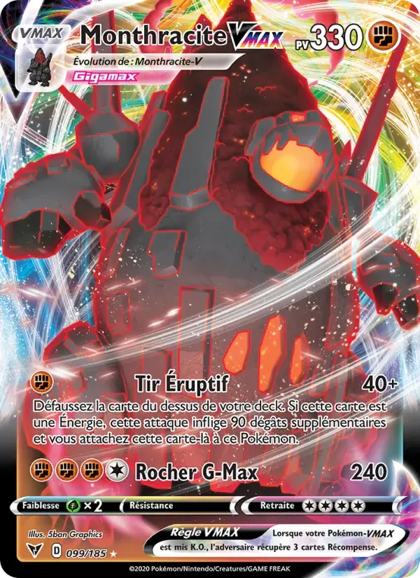 Monthracite VMAX - 99/203 - Voltage Éclatant