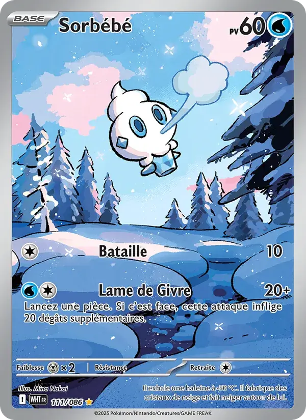 Sorbébé - 111/173 - Flamme Blanche