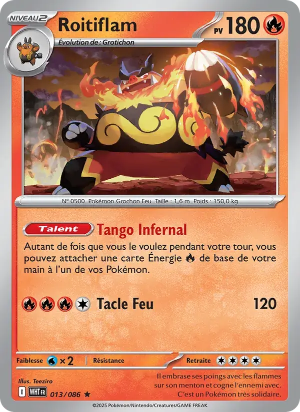 Roitiflam - 013/173 - Flamme Blanche