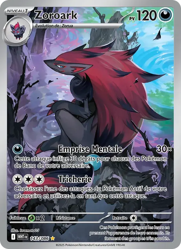 Zoroark - 143/173 - Flamme Blanche