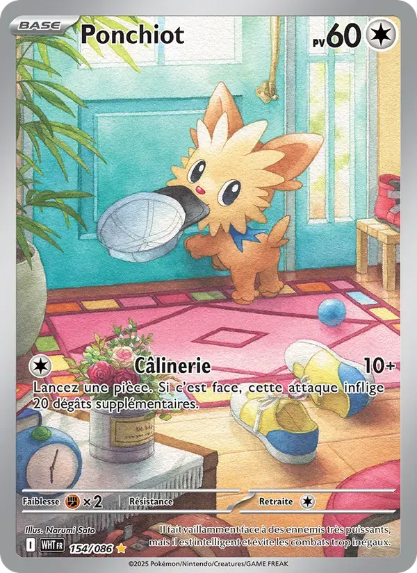Ponchiot - 154/173 - Flamme Blanche