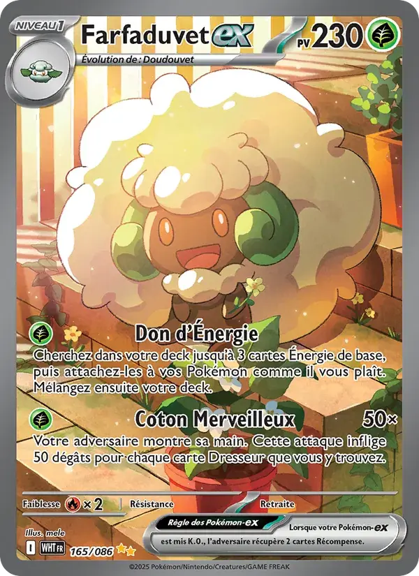 Farfaduvet-ex - 165/173 - Flamme Blanche
