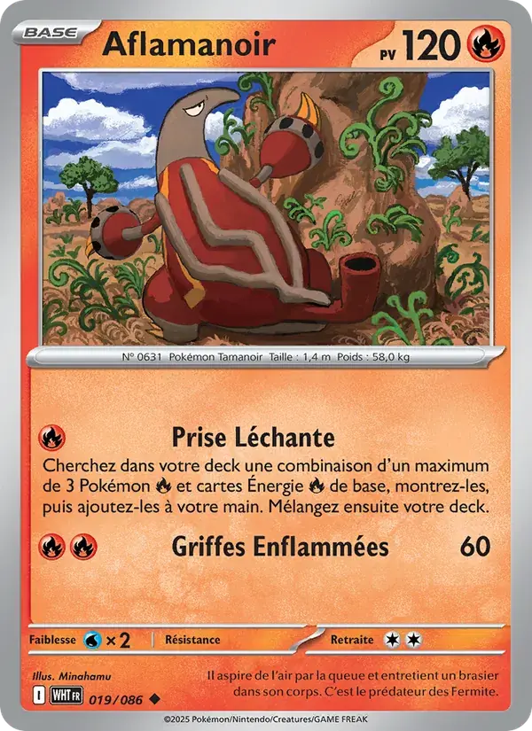 Aflamanoir - 019/173 - Flamme Blanche
