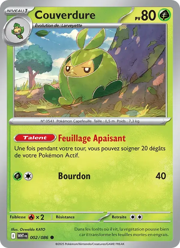 Couverdure - 002/173 - Flamme Blanche