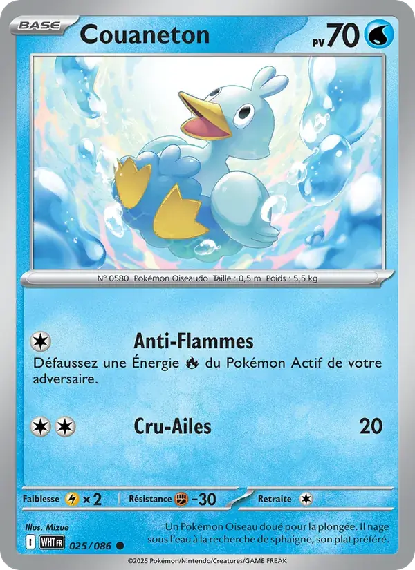 Couaneton - 025/173 - Flamme Blanche