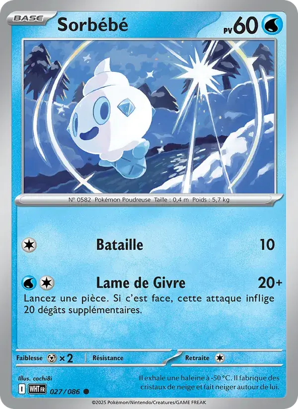 Sorbébé - 027/173 - Flamme Blanche