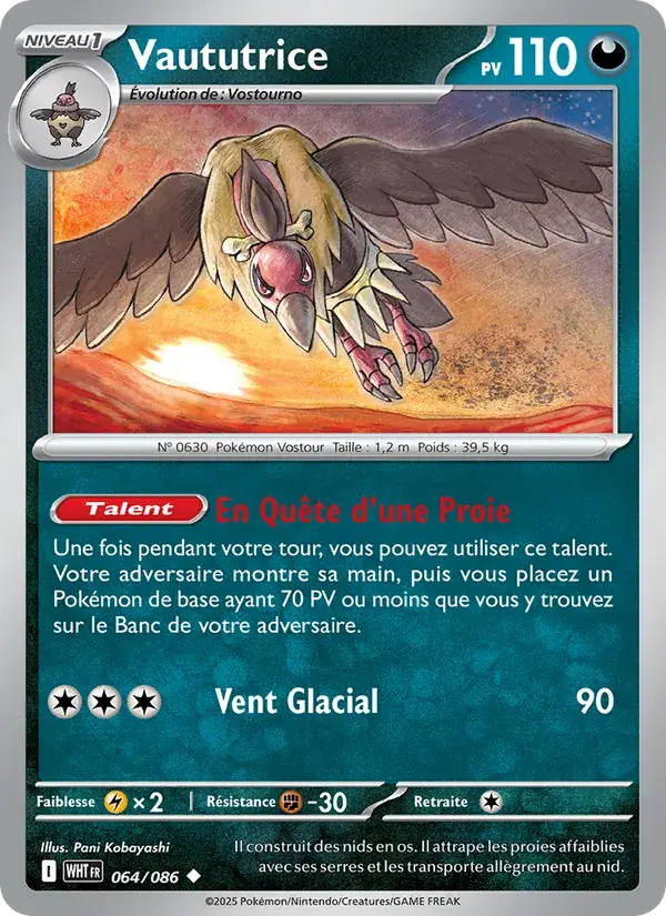 Vaututrice - 064/173 - Flamme Blanche