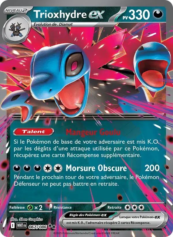 Trioxhydre-ex - 067/173 - Flamme Blanche