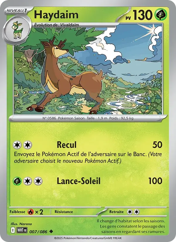 Haydaim - 007/173 - Flamme Blanche