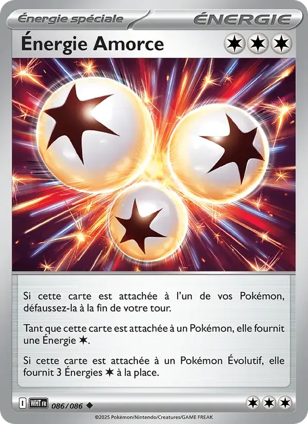 Énergie Amorce - 086/173 - Flamme Blanche